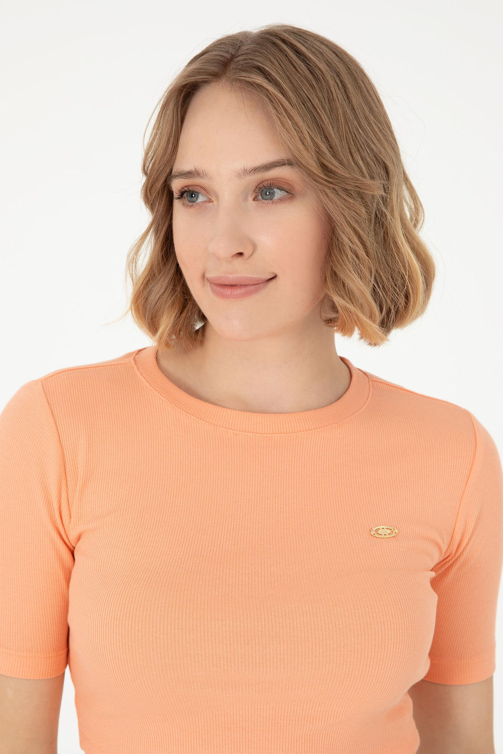 Женская футболка с лососем Неожиданная скидка в корзине - U.s. polo assn фото 2