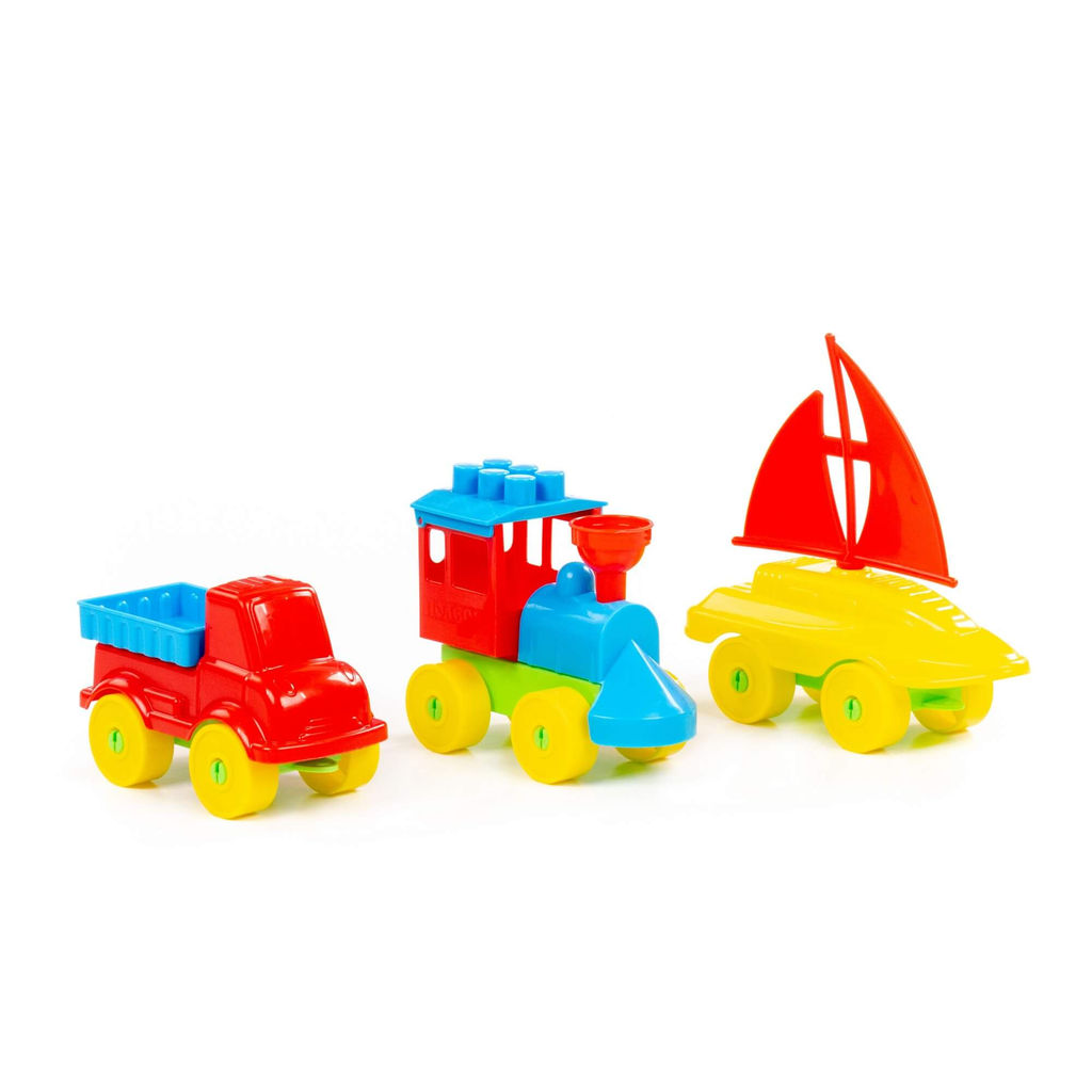 Конструктор Юный путешественник (23 элемента) (в пакете) - Полесье фото 5