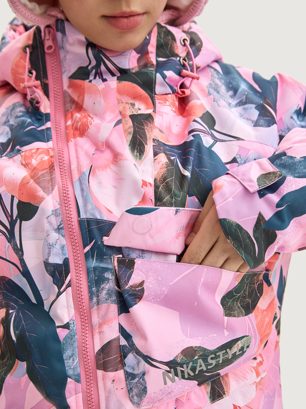 Костюм 7з2425 розовый/инжир