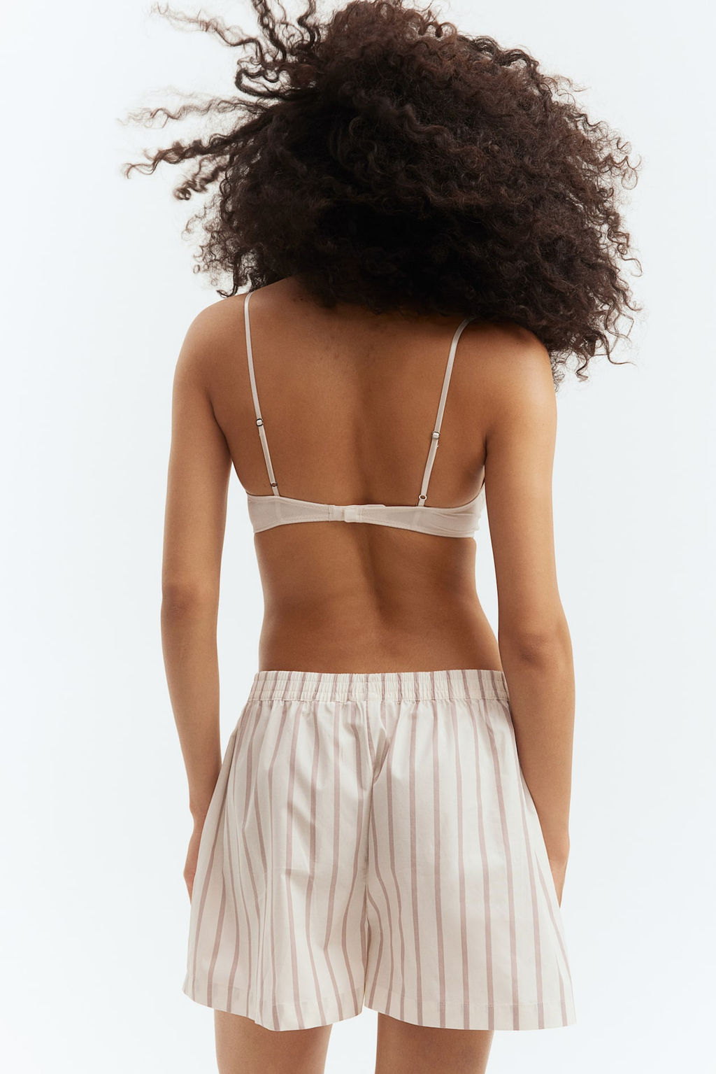 Pantalon corto tipo boxer de algodon - H&m фото 3