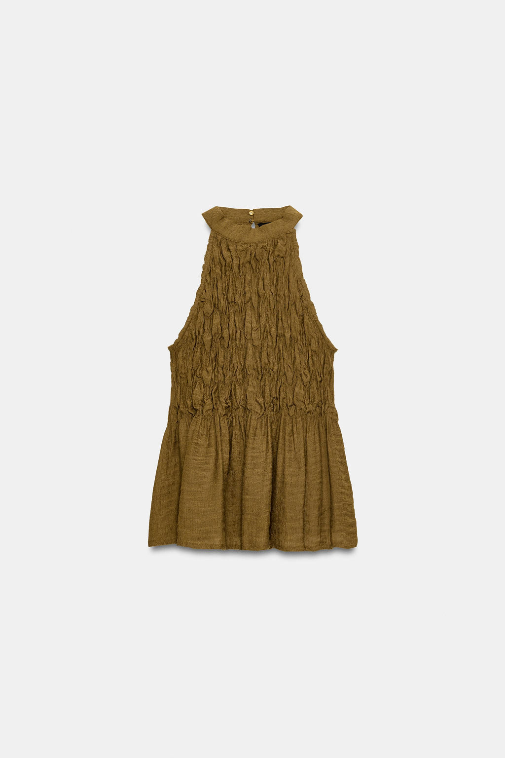 TOP HALTER FRUNCES / Oliva - Zara фото 6