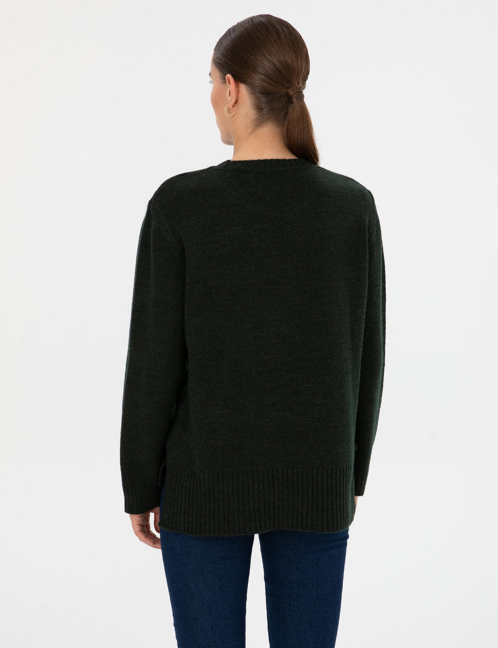 Koyu Ye_il Comfort Fit Kazak - Pierre cardin фото 5