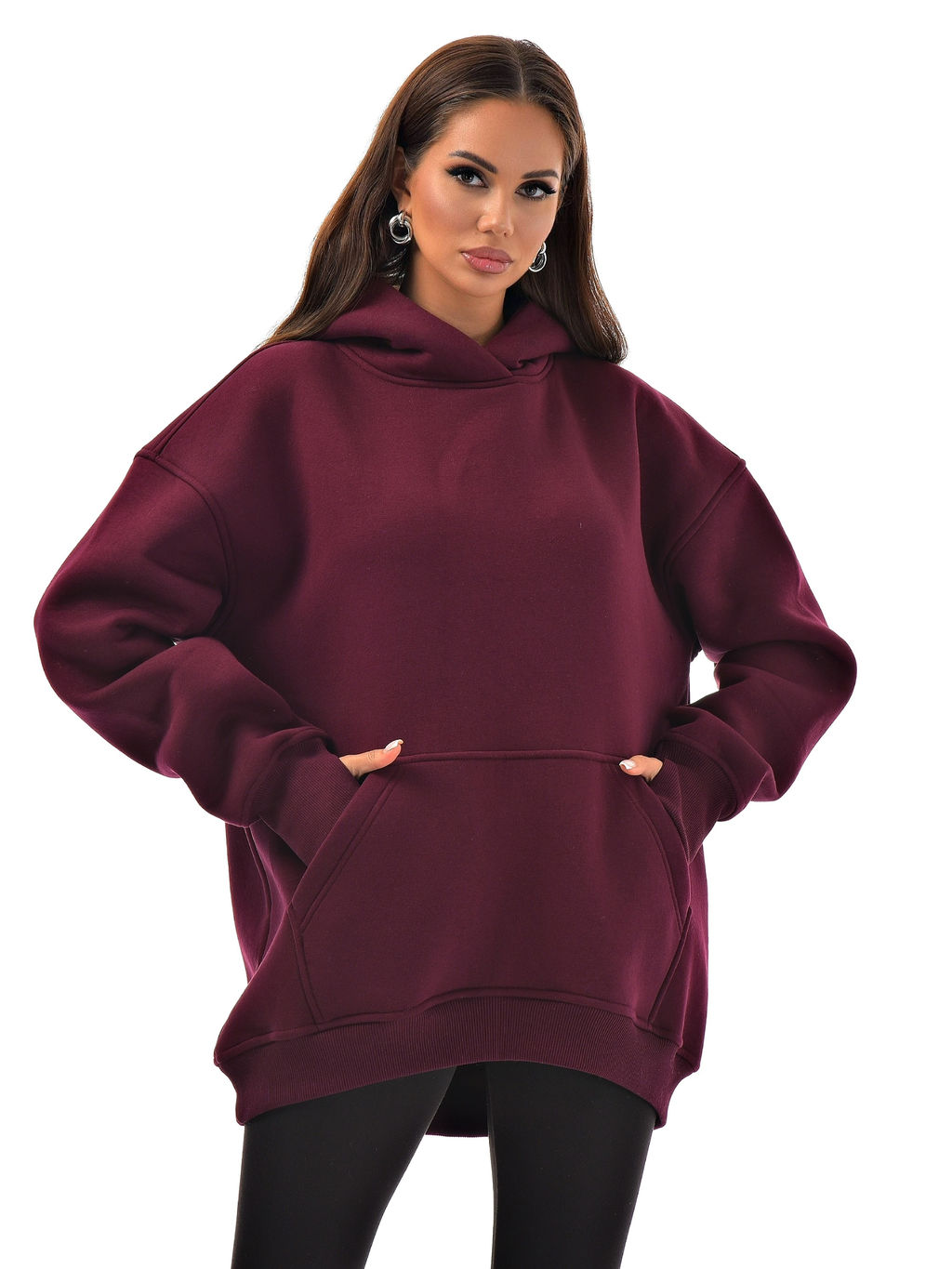 футер 3х-нитка с начесом, качество Пенье толстовка - А+б коллекция фото 9