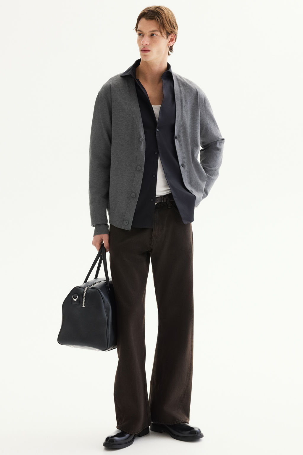 Camisa de algod?n Slim Fit - H&m фото 6