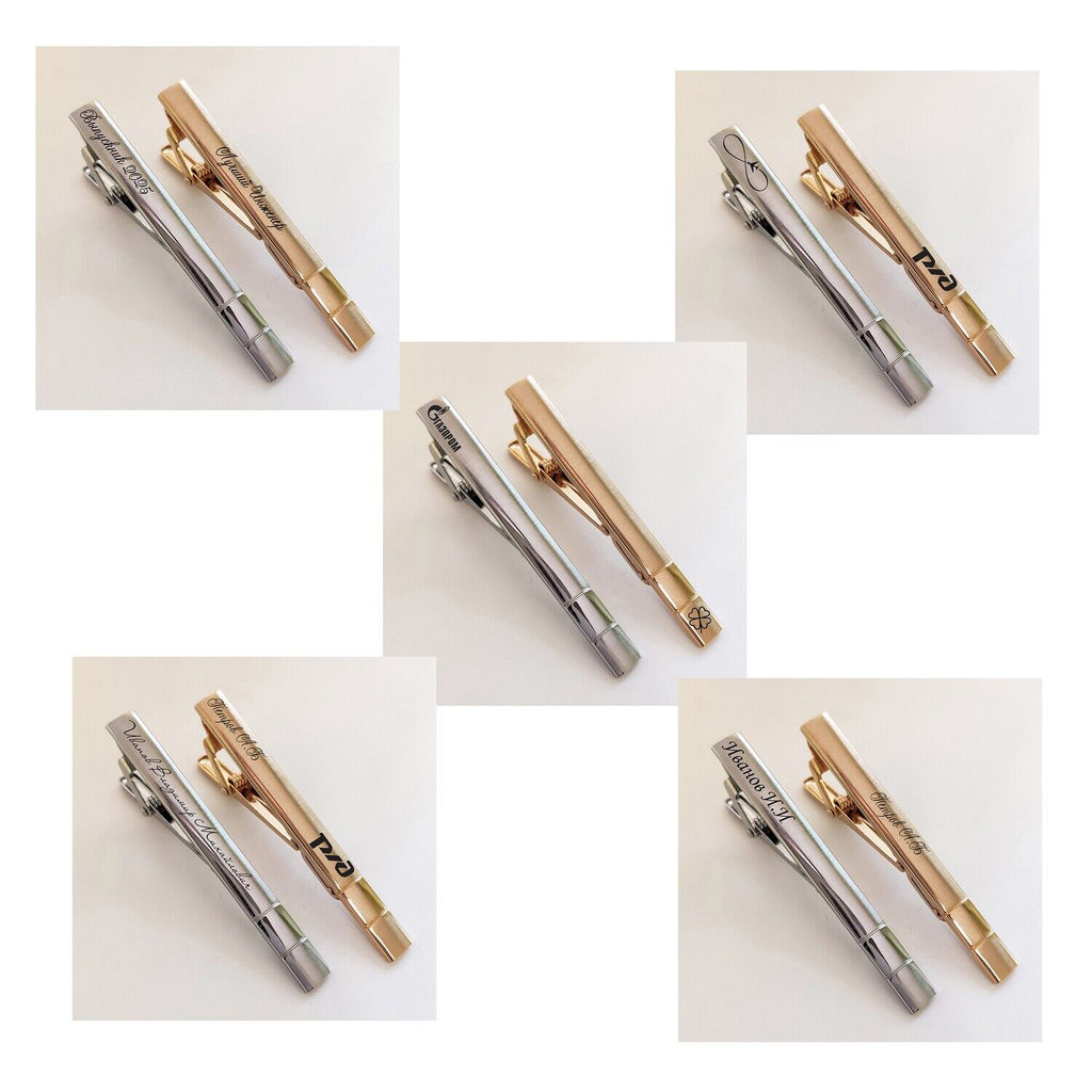 Зажим для галстука с Вашей гравировкой - Vel vett фото 8