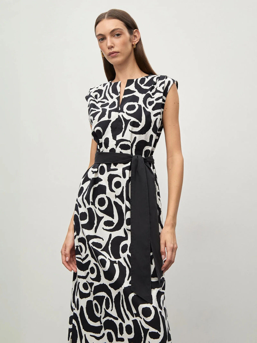 ЕМКА / Платье с поясом - Emka фото 5