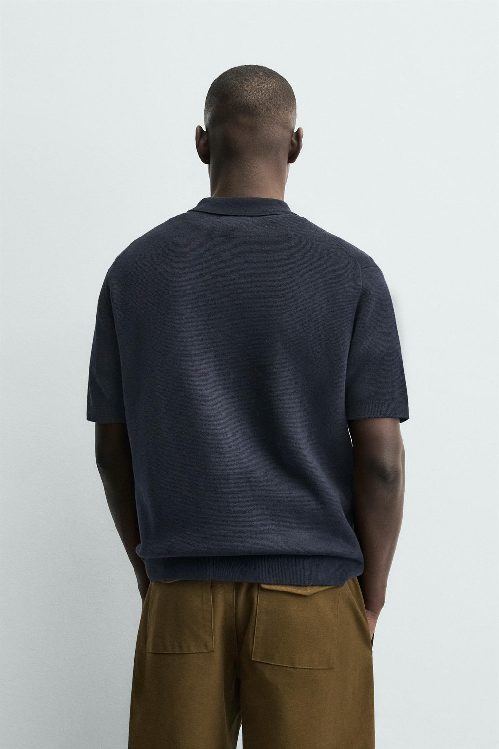 POLO PUNTO CREMALLERA / Marino - Zara фото 3