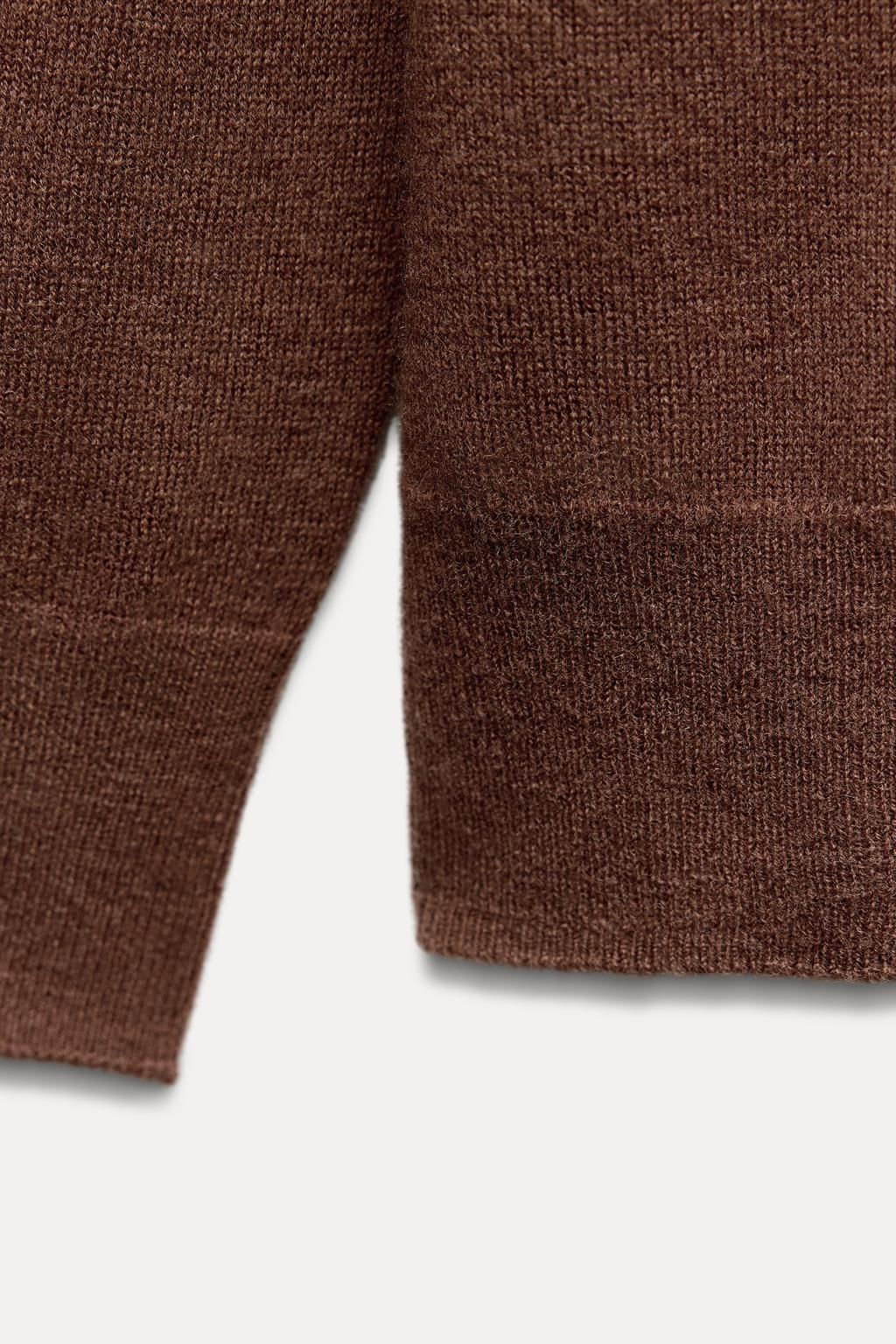 EXTRA SOFT 100% WOOL SWEATER - Zara фото 23
