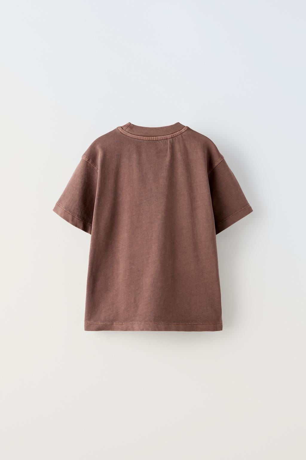 GARMENT DYE T-SHIRT VE BERMUDA SORT TAKIM - Zara фото 15