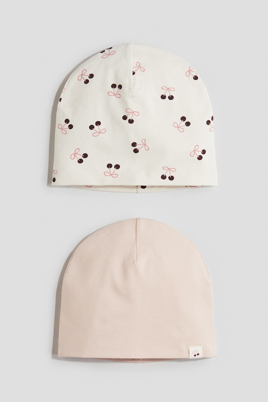 Pack de 2 gorros beanie en punto de algod?n - H&m фото 2