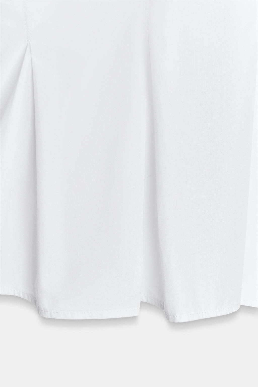 CAMISA POPEL?N PINZAS ESPALDA / Blanco - Zara фото 9