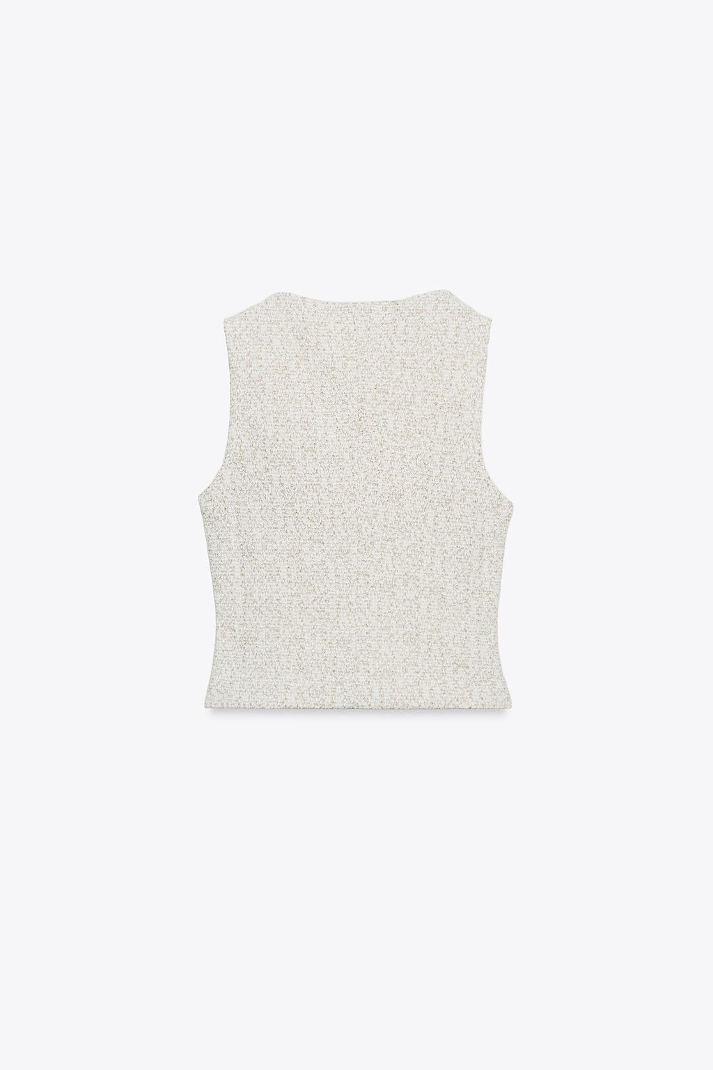 BUTTONED TEXTURED WAISTCOAT - Zara фото 6