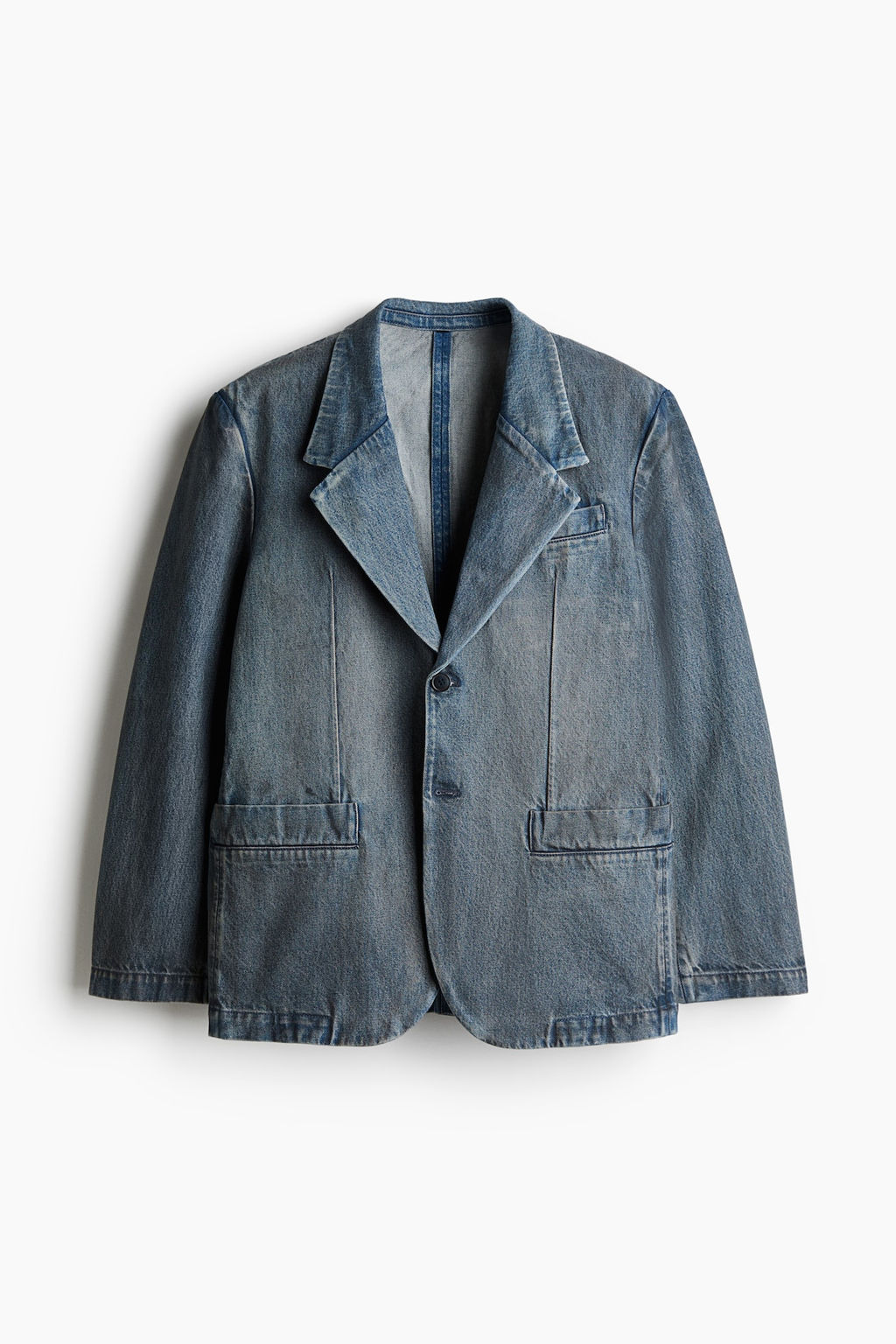 Americana en denim Loose Fit - H&m фото 7