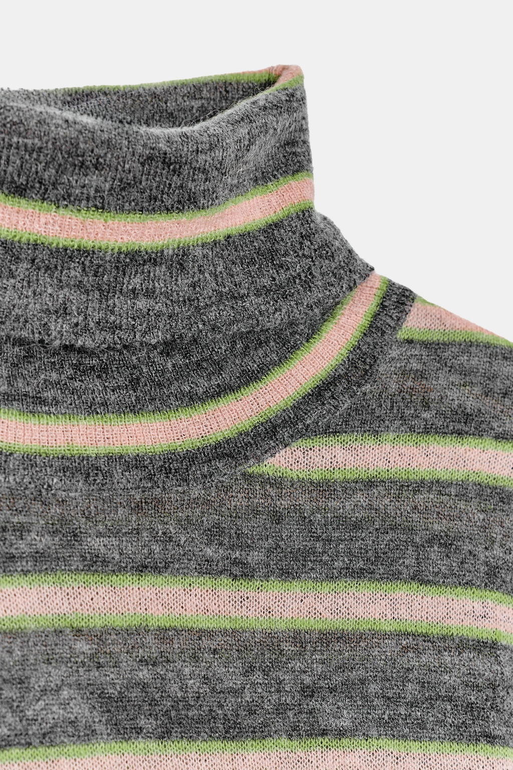 FINE-KNIT STRIPED JUMPER - Zara фото 8