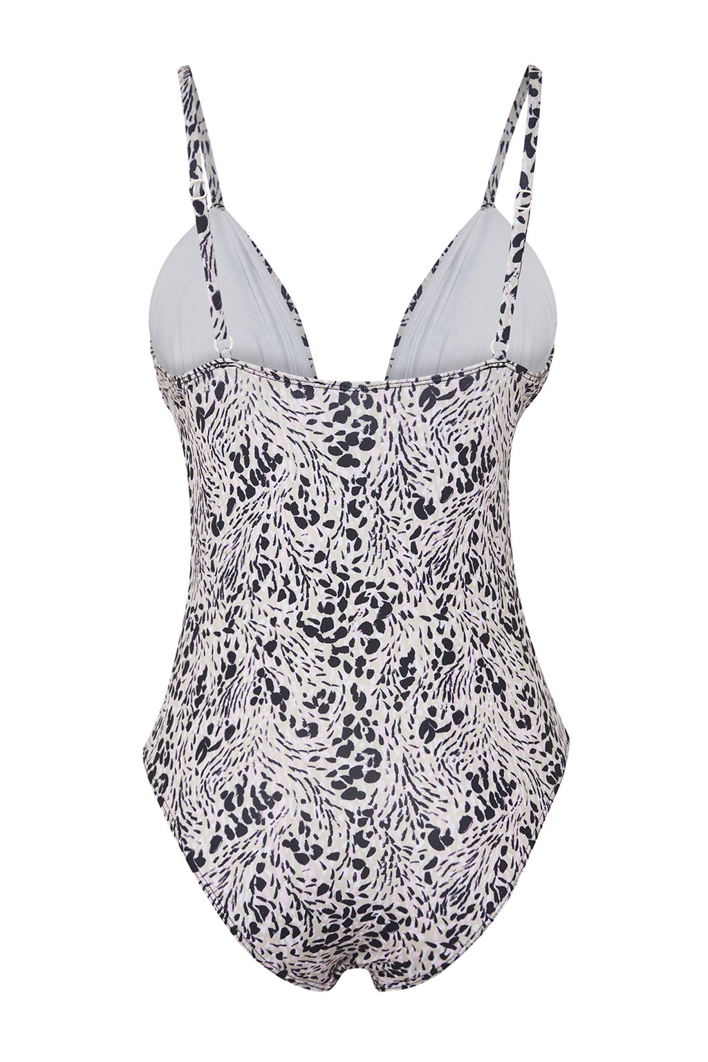 Trendyolmilla Soyut Desenli Balkonet Regular Mayo TBESS25MA00115  фото 6