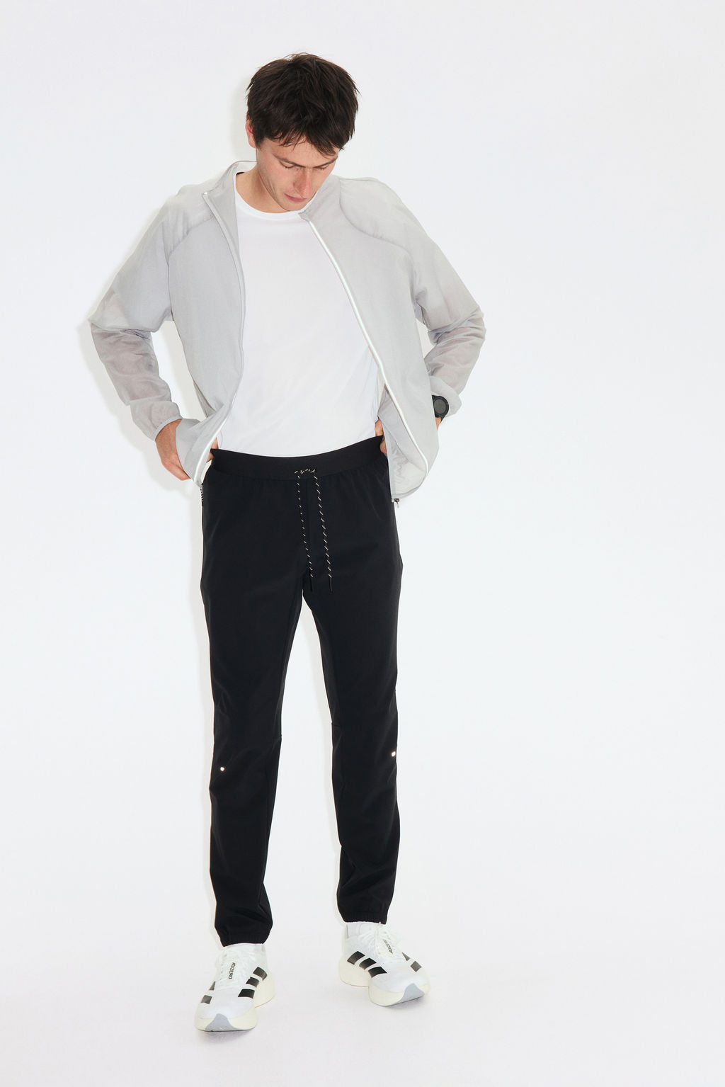 Pantal?n de running ligero repelente al agua - H&m фото 4