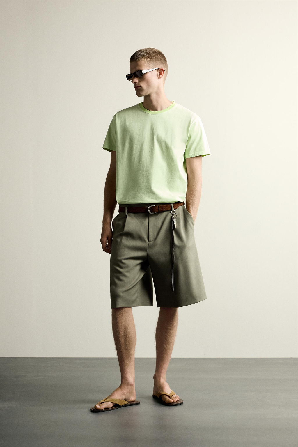 CAMISETA RELAXED FIT CUELLO CONTRASTE / Lima - Zara фото 6