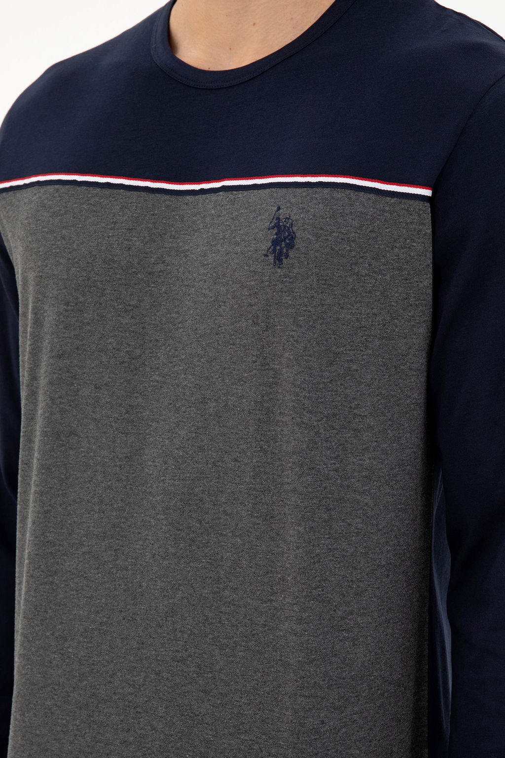 Мужской темно-синий пижамный комплект Неожиданная скидка в корзине - U.s. polo assn фото 6