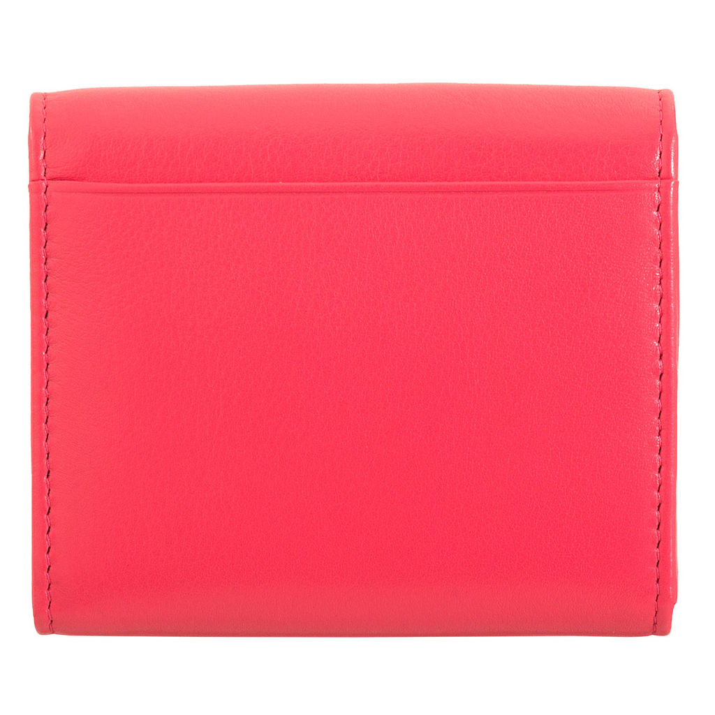 Кошелек кожаный DuDu серии Malaga | малиновый - Dudubags фото 4