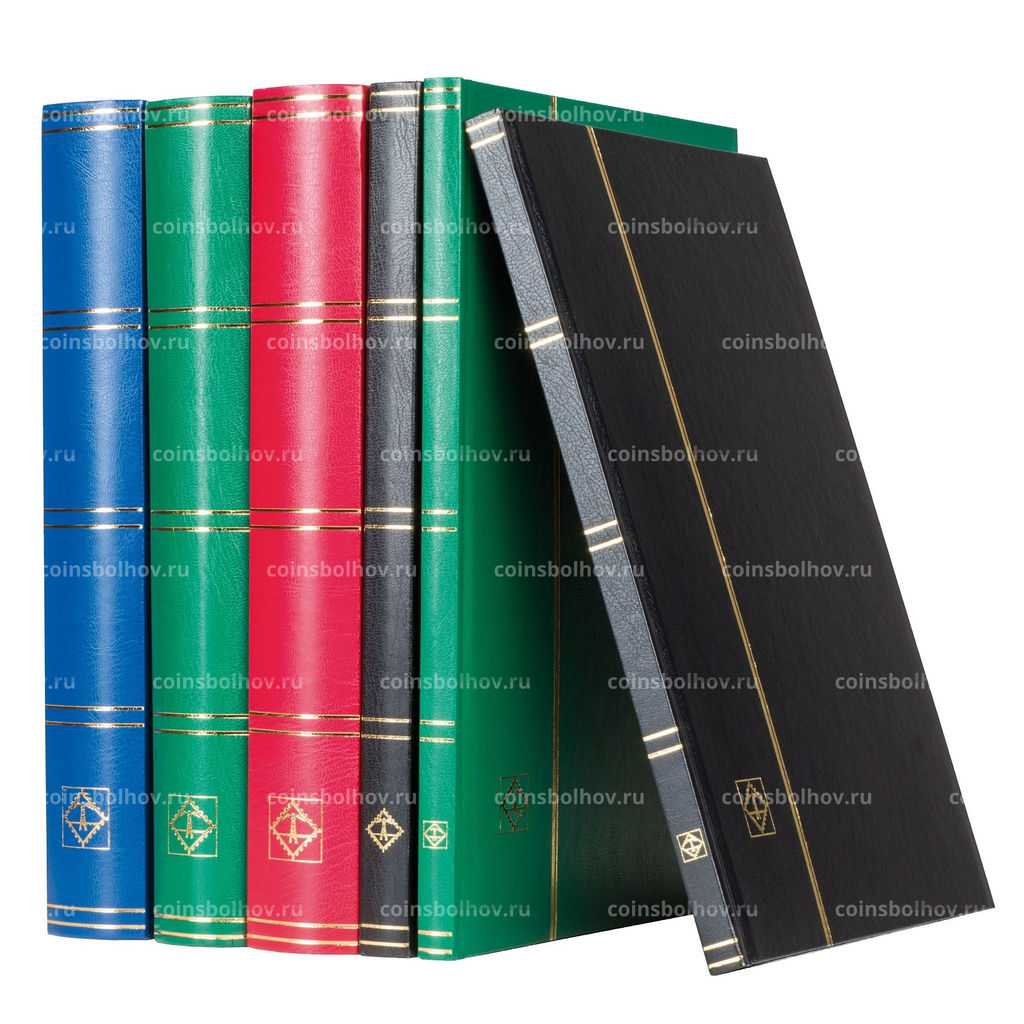 Альбом для марок на 32 страницы Einsteckbuch BASIC S32/5 Зеленый LEUCHTTURM 339366