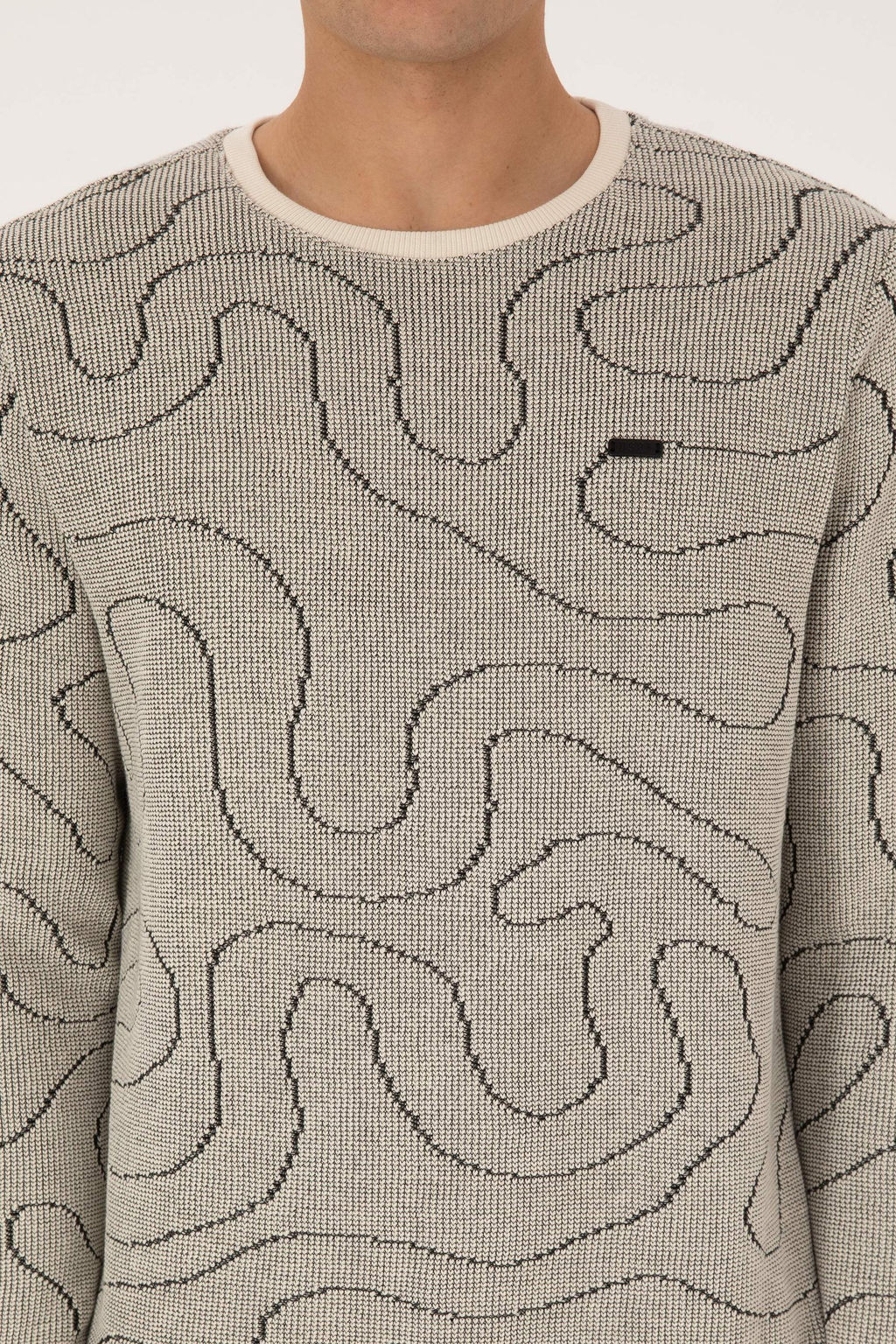 Erkek Regular Fit Bisiklet Yaka Siyah Sweatshirt - U.s. polo assn фото 6