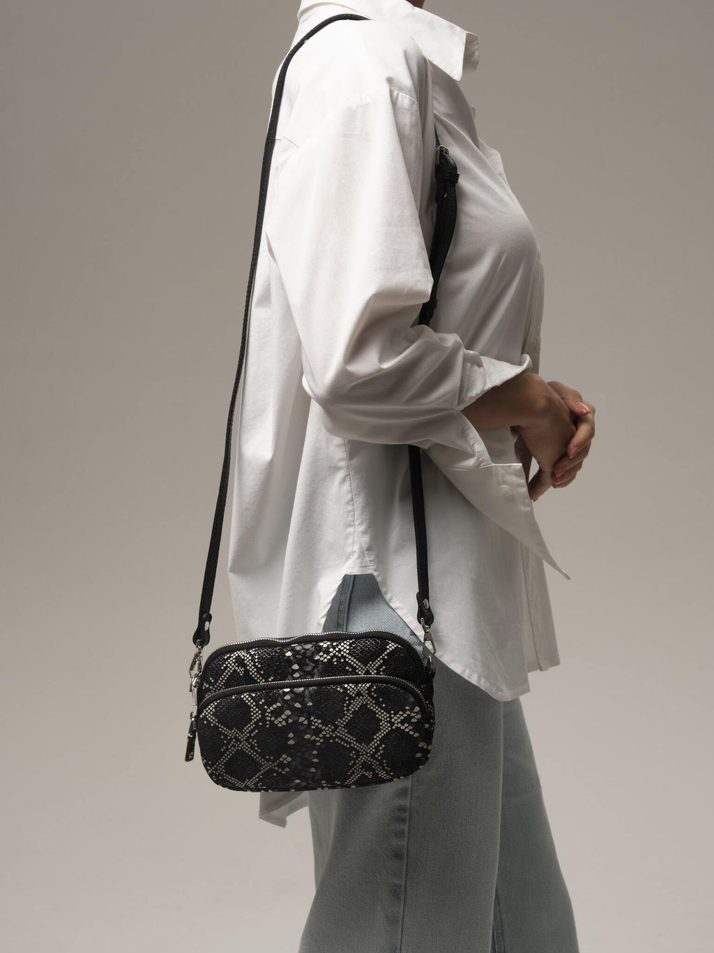 Сумка кросс-боди Deboro 30851 питон