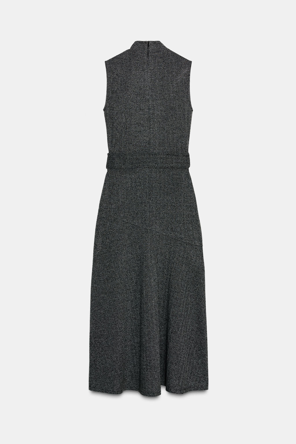 TWILL DRESS WITH BELT - Zara фото 6