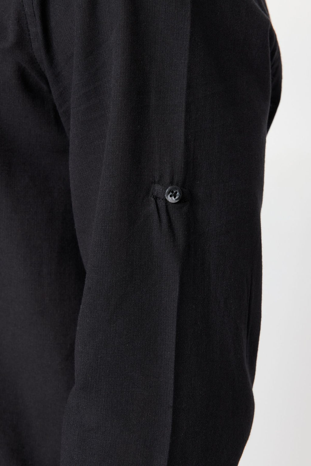 TRENDYOL MAN Koyu Yesil Slim Fit Basic Hakim Yaka Apoletli %100 Pamuklu Keten Gorunumlu Gomlek TMNSS20GO0188 - Trendyolmilla фото 38