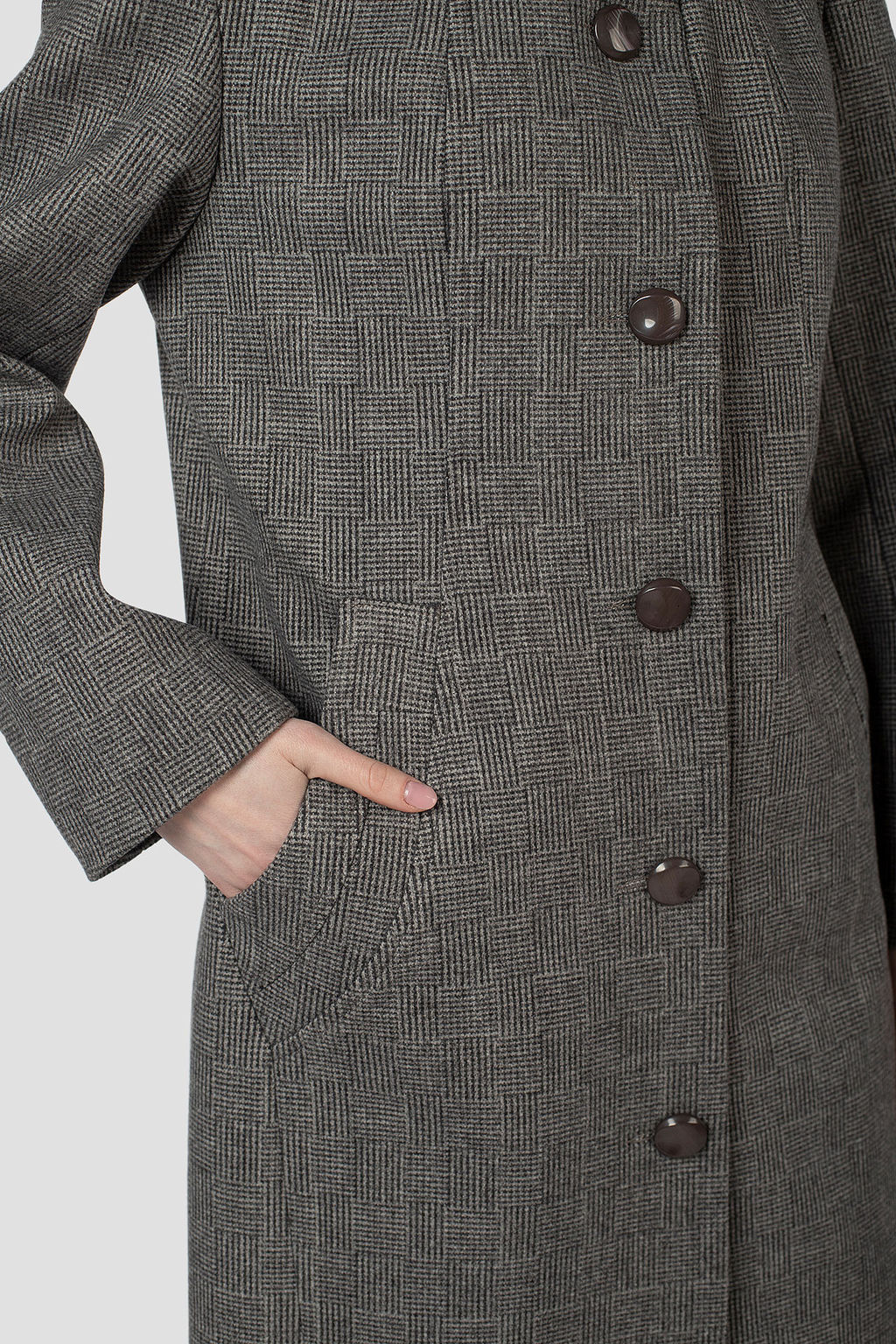 01-11690 Пальто женское демисезонное