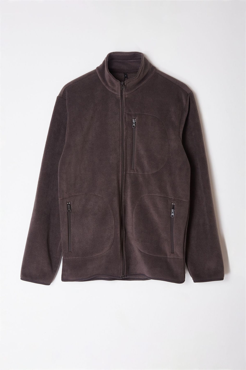 TRENDYOL MAN Siyah Regular/Normal Kesim Fermuarl? S?cak Tutan Kal?n Anti-pilling Polar Sweatshirt TMNAW23HI00050 - Trendyolmilla фото 6