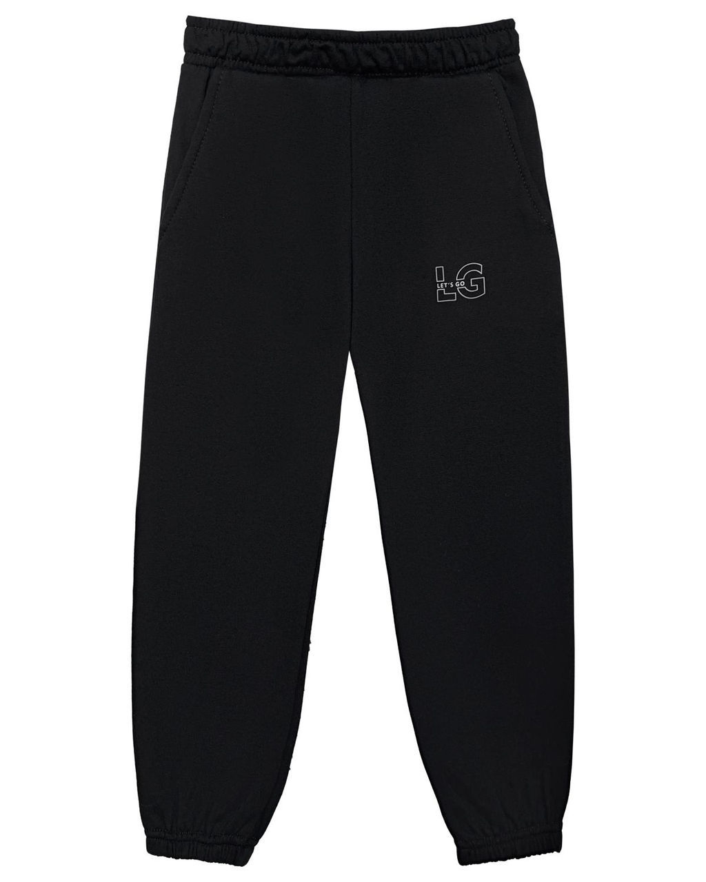 Брюки детские 10432 черный 395 Lets go