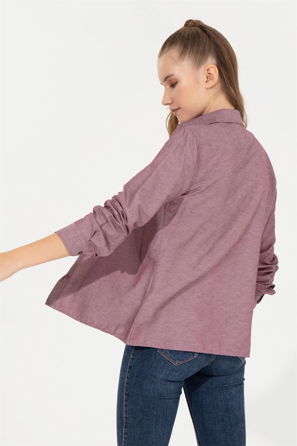 Женская рубашка Cherry с длинным рукавом Basic - U.s. polo assn фото 11