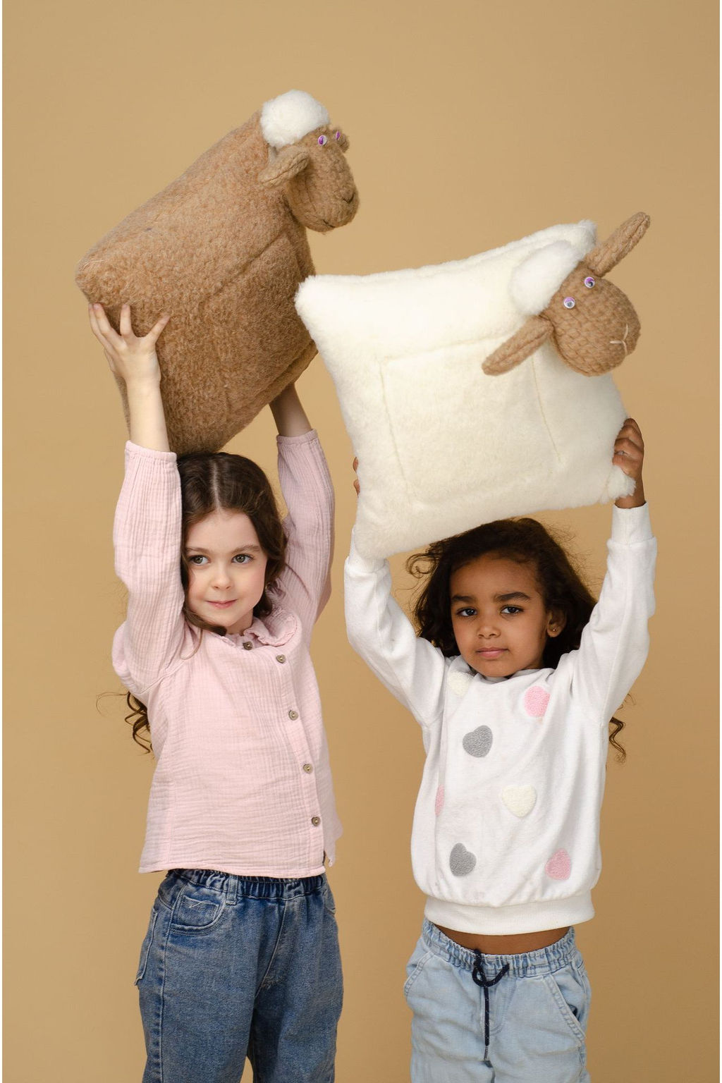 Подушка-игрушка Овечка 30х60см - Woollamb фото 17