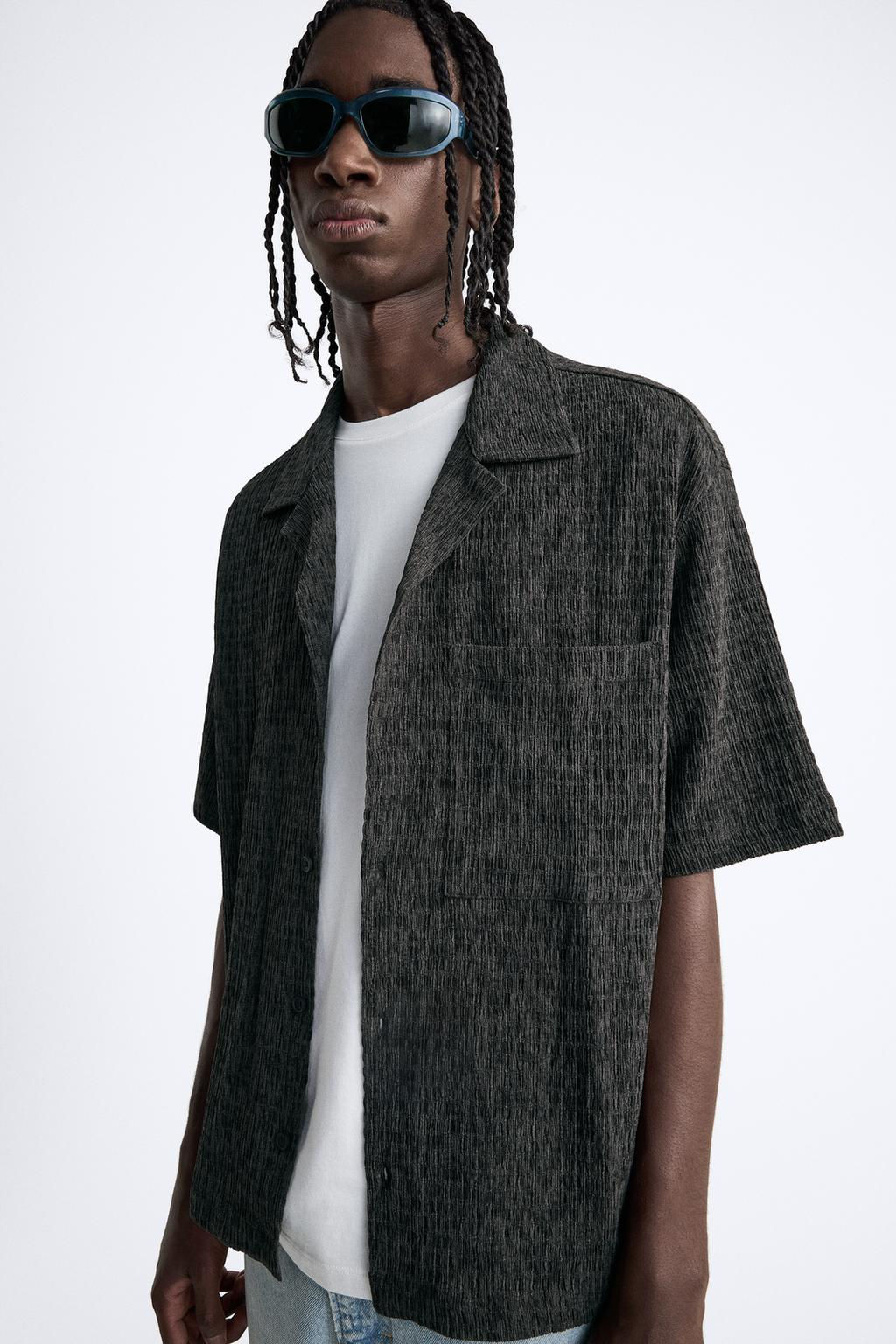 TEXTURED SHIRT - Zara фото 14
