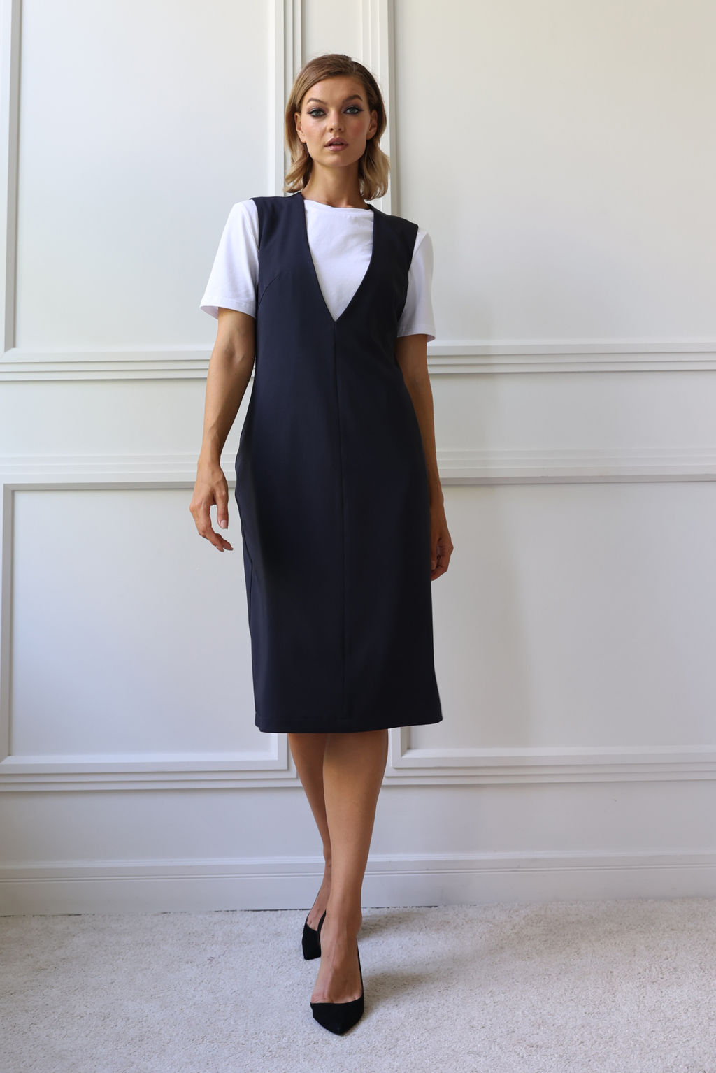 Платье с глубоким вырезом - Looklikecat фото 2