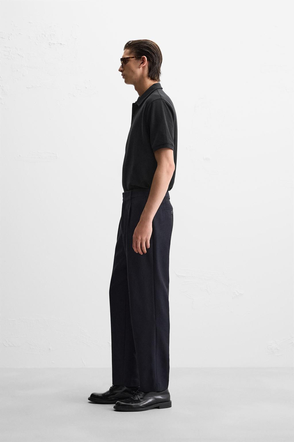 TEXTURED POLO SHIRT - Zara фото 20