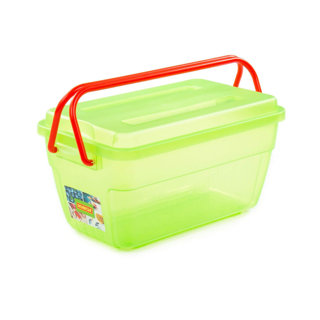 Ёмкость №53 для хранения с крышкой, 350х215х190 мм, 9 литров - Полесье фото 2