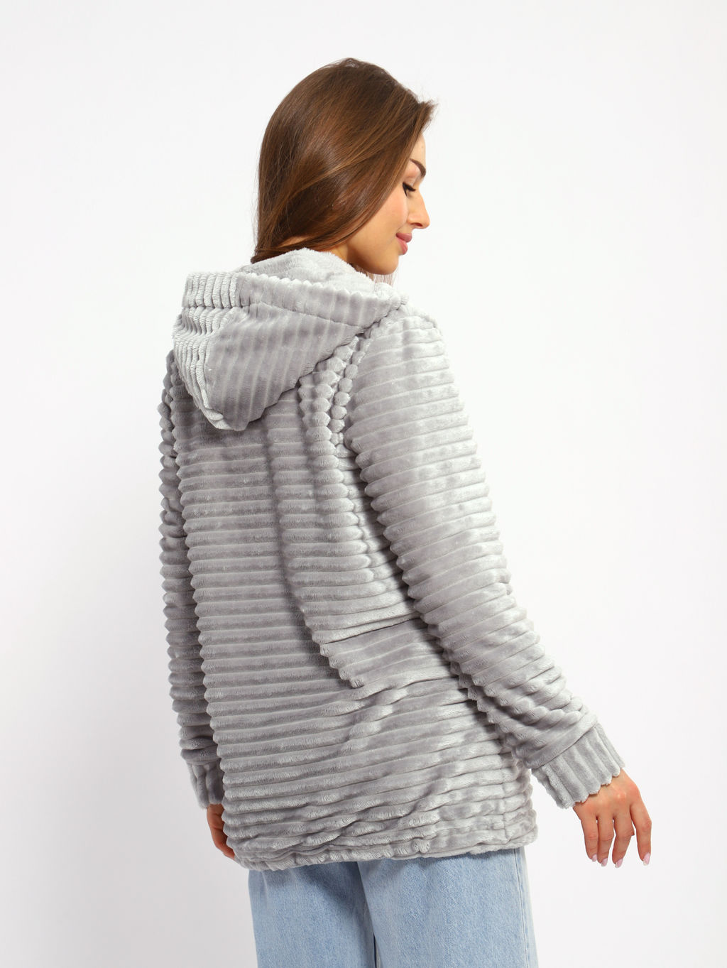 Толстовка женская 6-204 из велсофта - Новое кимоно фото 33