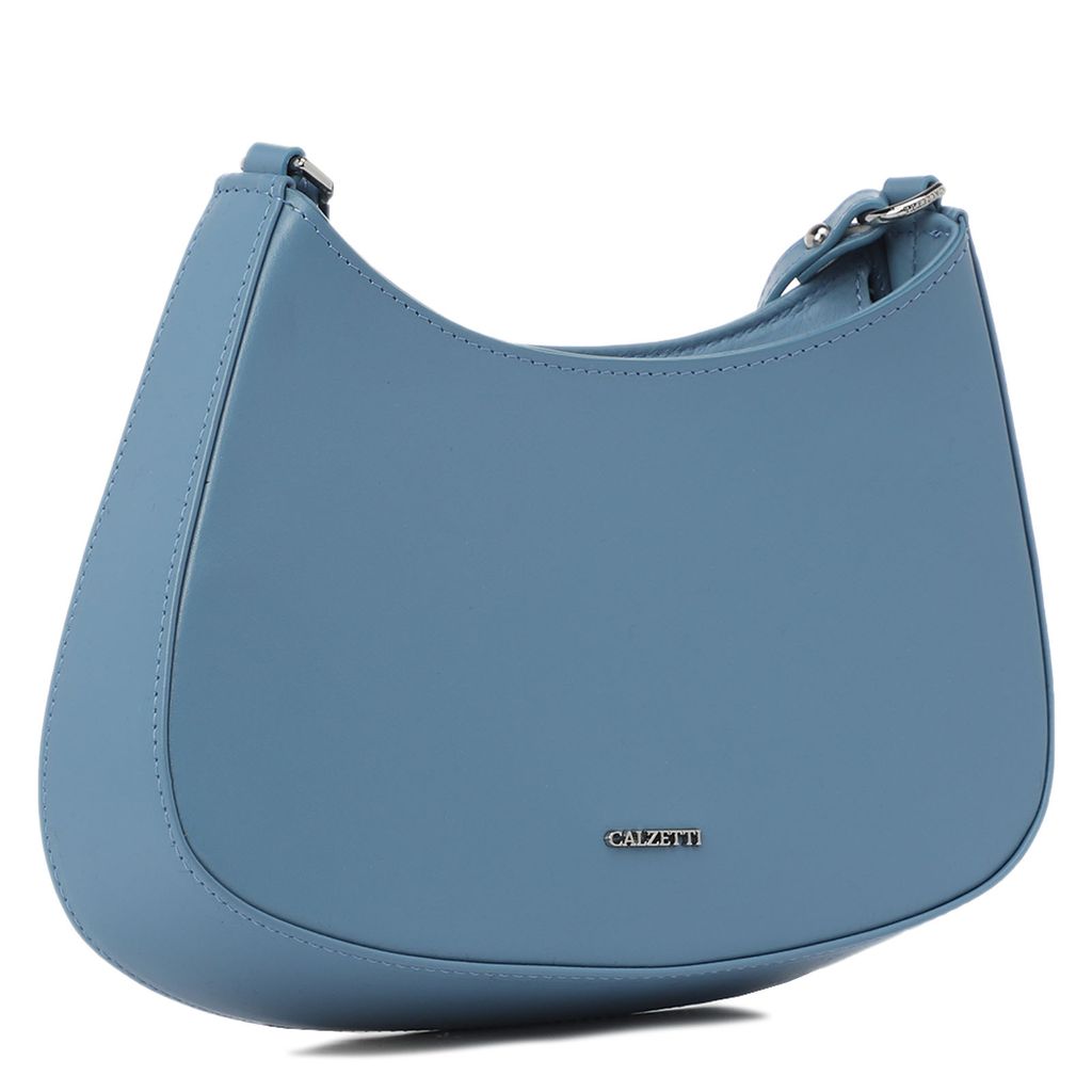 Женская сумка на плечо CALZETTI Артикул 2698679, голубой - Armani exchange фото 3