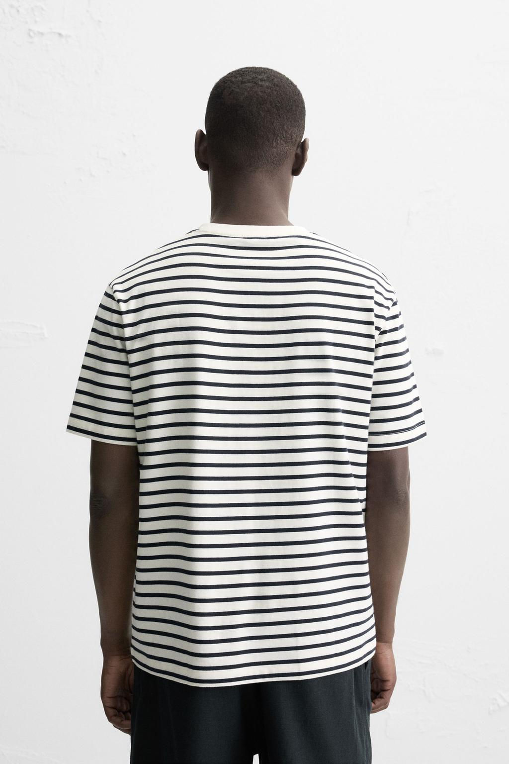BASIC MEDIUM WEIGHT T-SHIRT - Zara фото 43