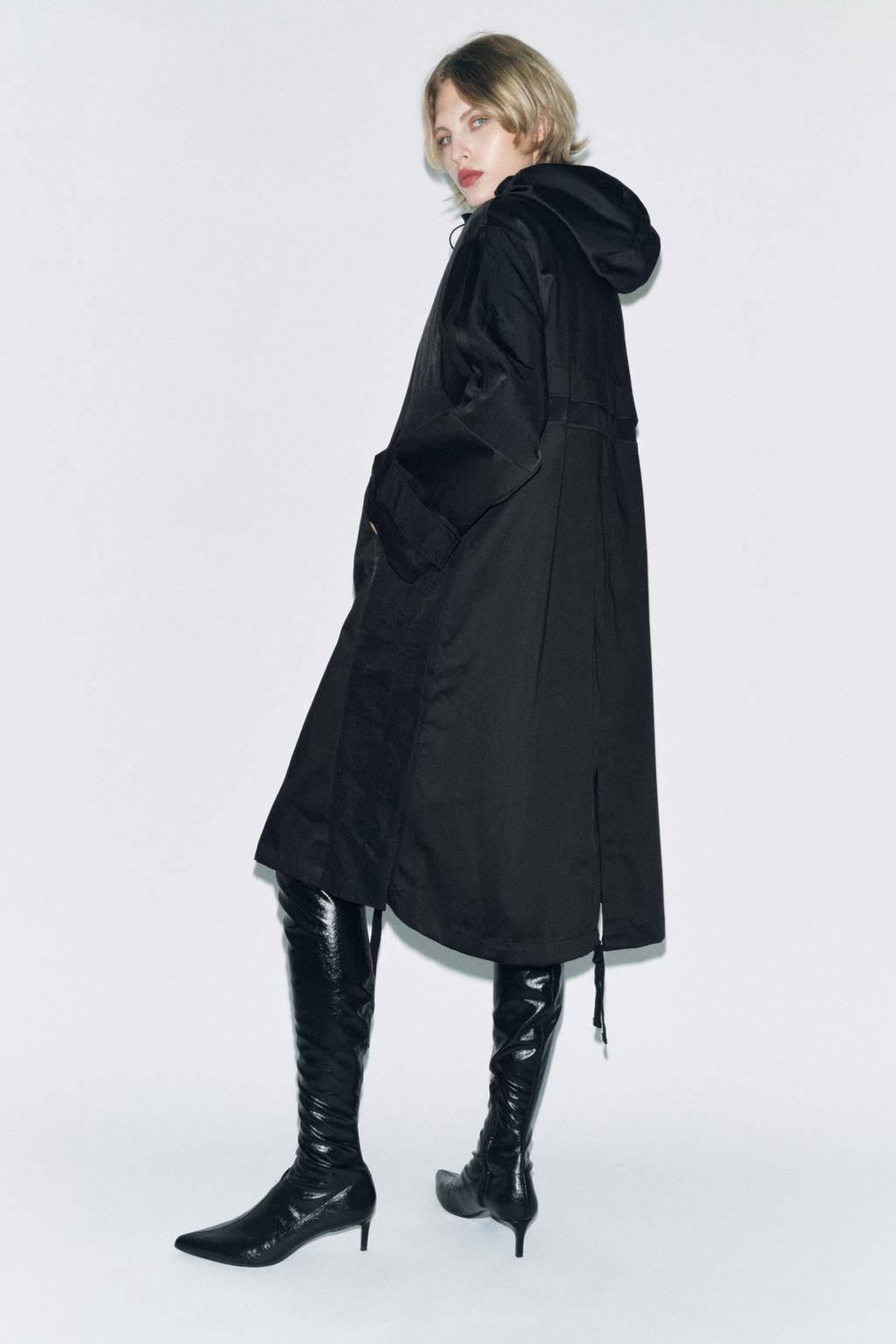 OVERSIZED PARKA - ZW COLLECTION - Zara фото 3