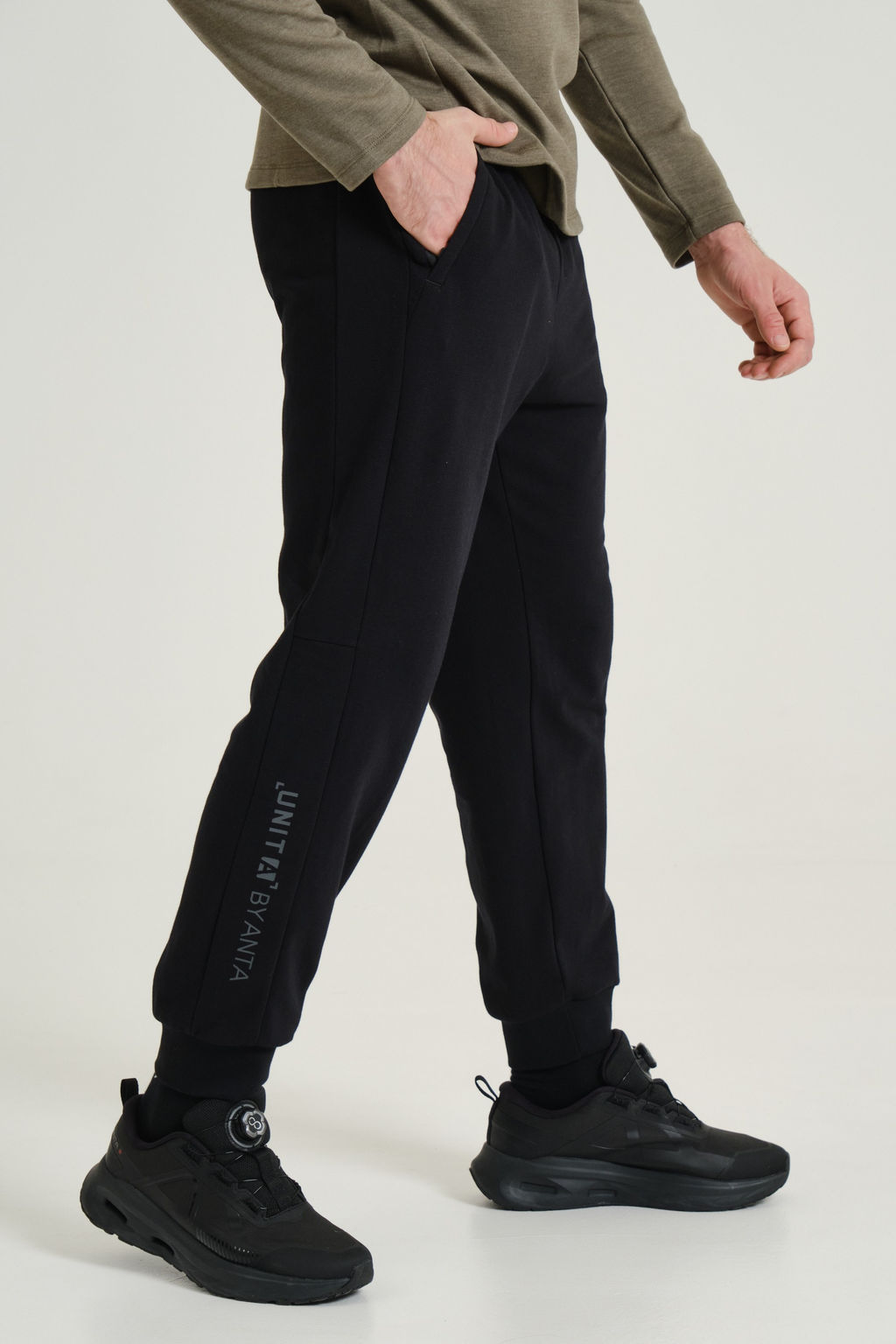 Брюки трикотажные Черный