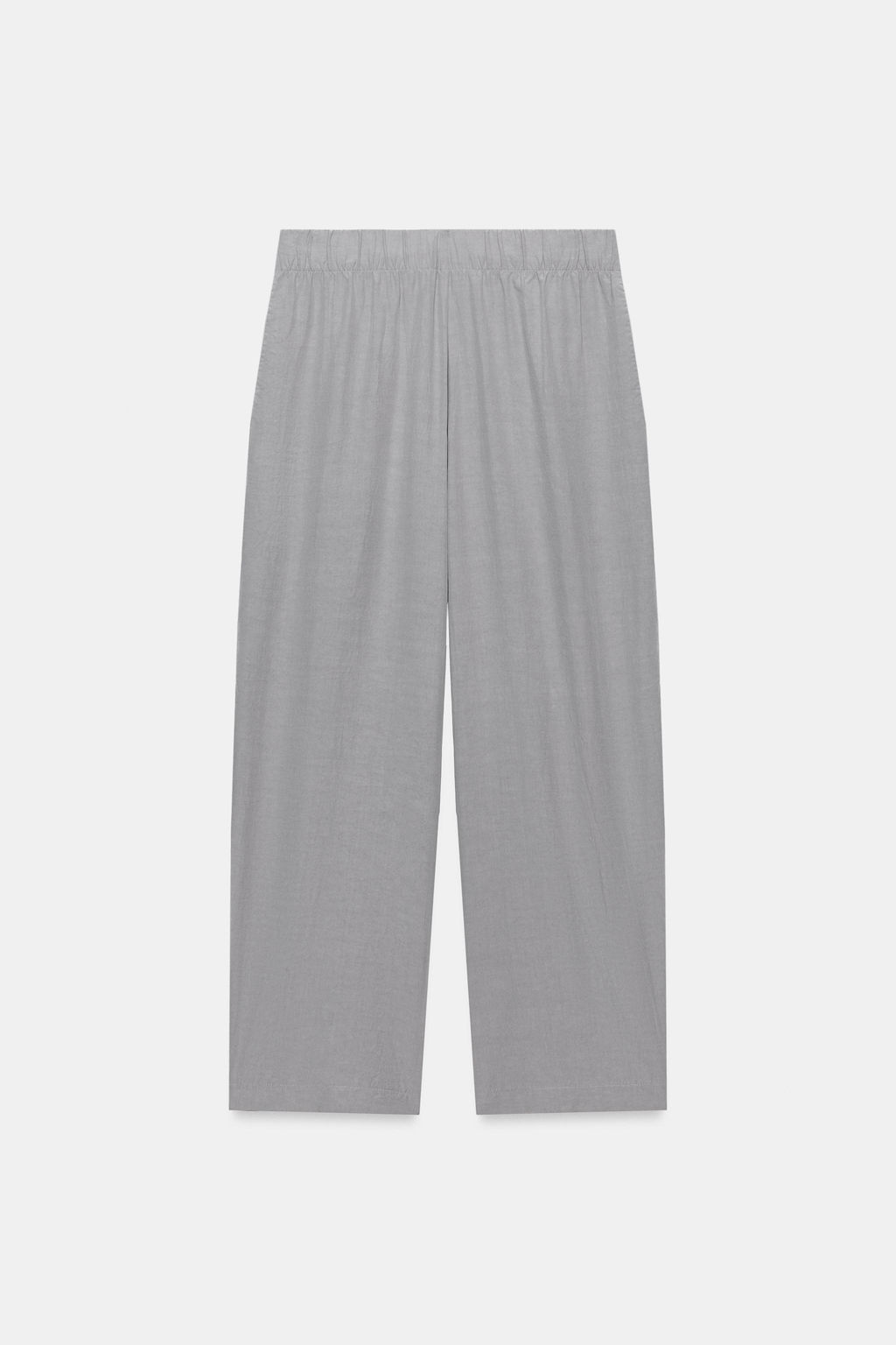 PANTAL?N TOBILLERO GOMA / Gris - Zara фото 4