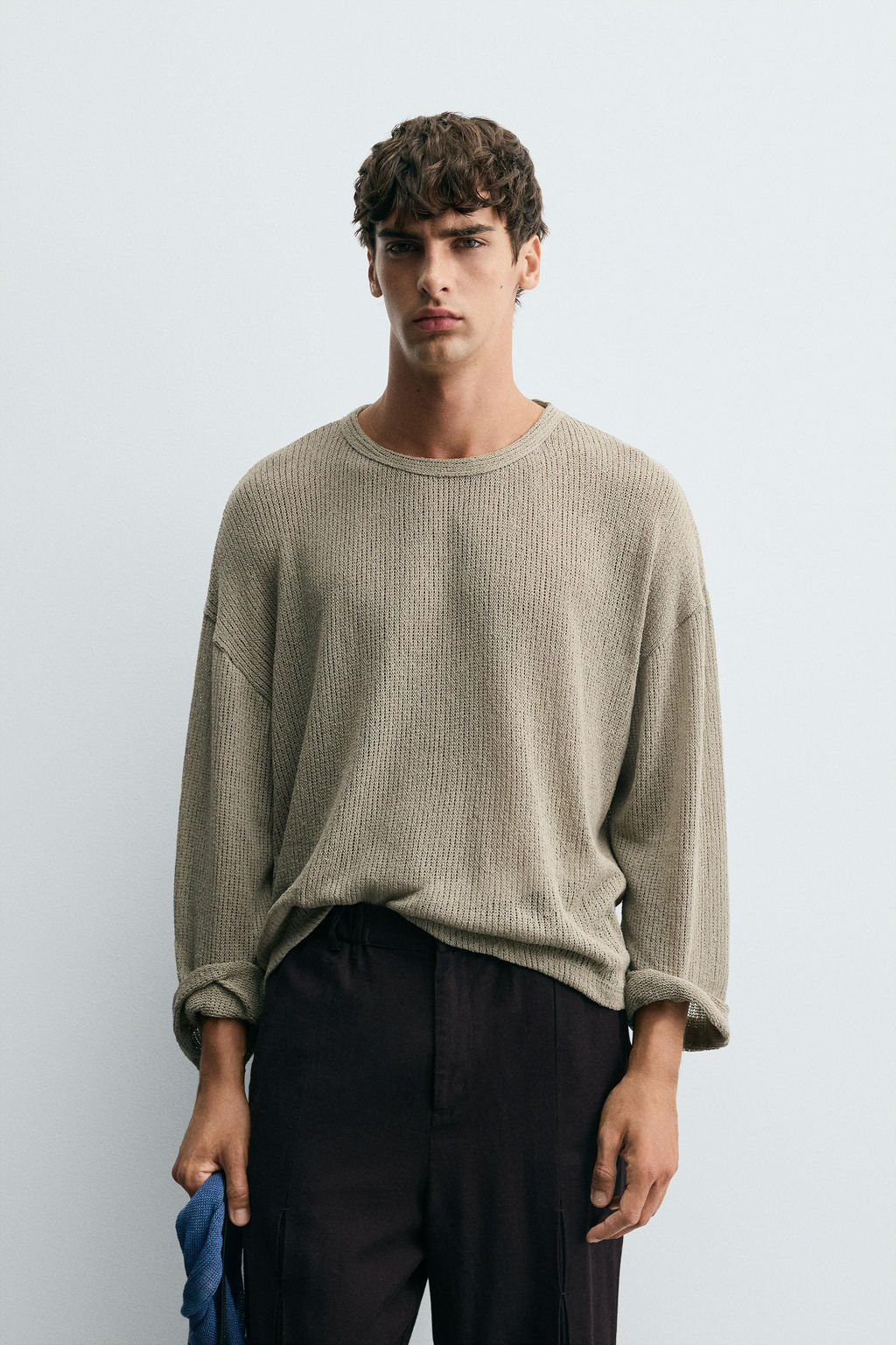 OPENWORK TEXTURED T-SHIRT - Zara фото 2