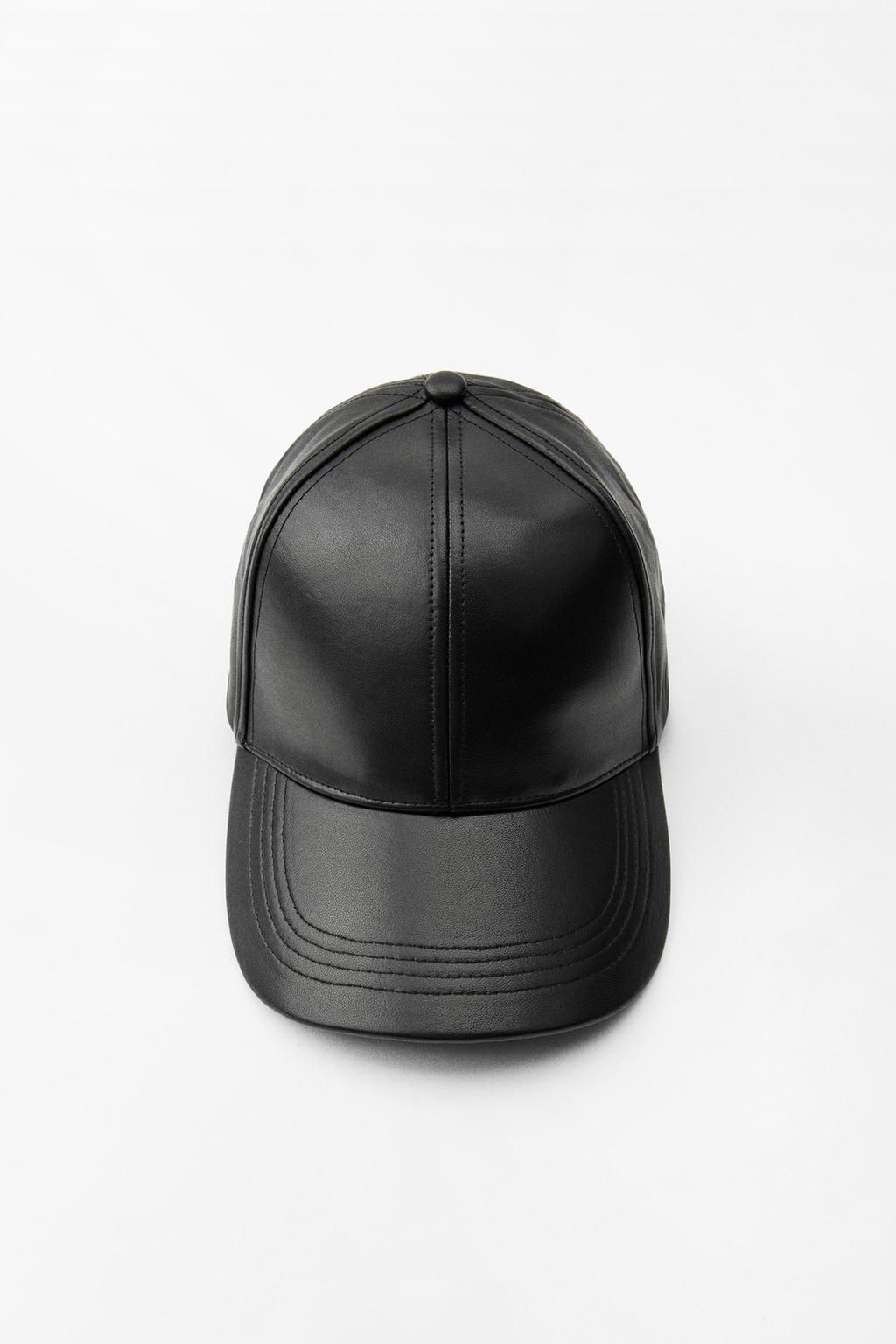 LEATHER CAP - Zara фото 2