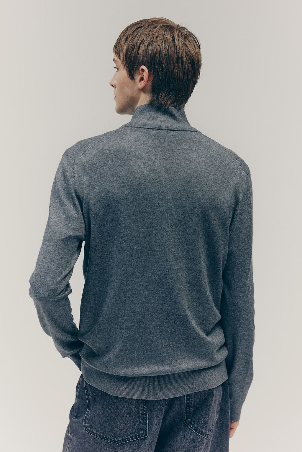 Cardigan con cremallera Slim Fit - H&m фото 4