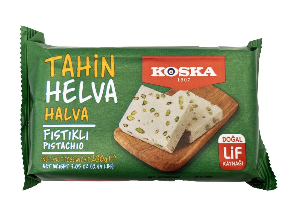 Кунжутная халва с фисташками, Koska,  фото 4