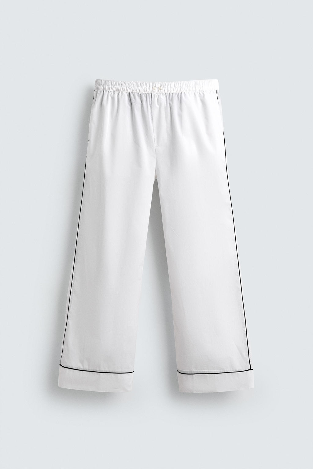 LIMITED EDITION PYJAMA SET WITH CONTRAST PIPING - Zara фото 11