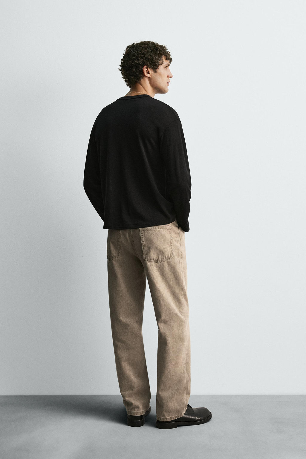 SLIM FIT STRAIGHT-LEG JEANS - Zara фото 13