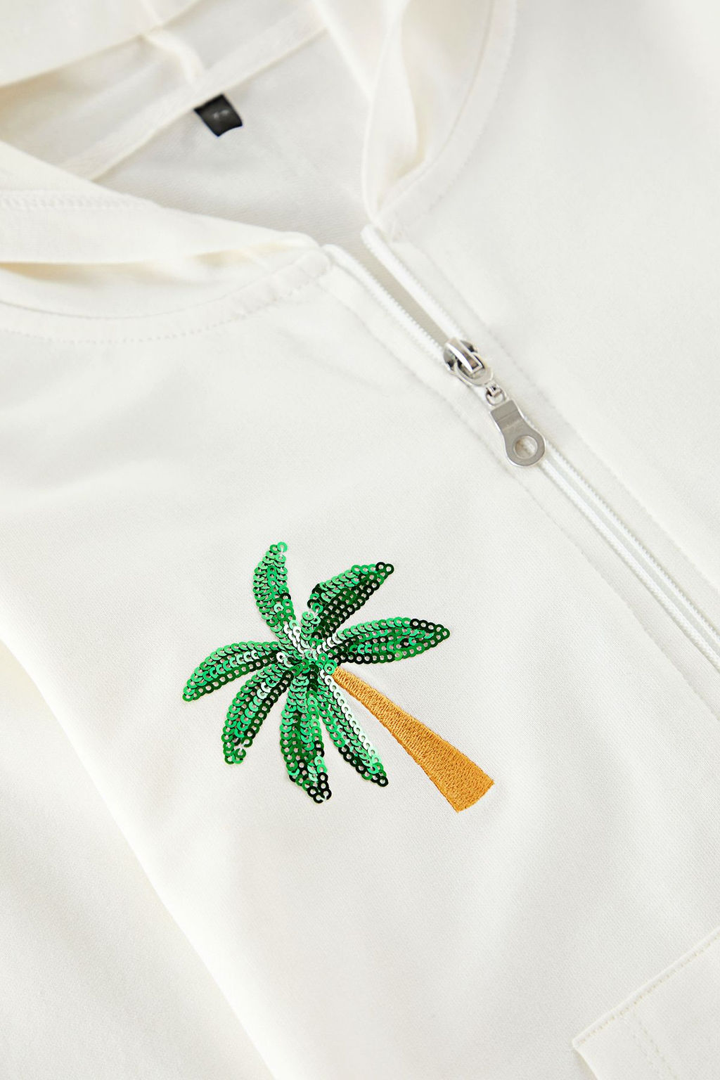 Ekru K?z Cocuk Nak?sl? Orme H?rka TKDAW25HI00006 - Trendyolmilla фото 2